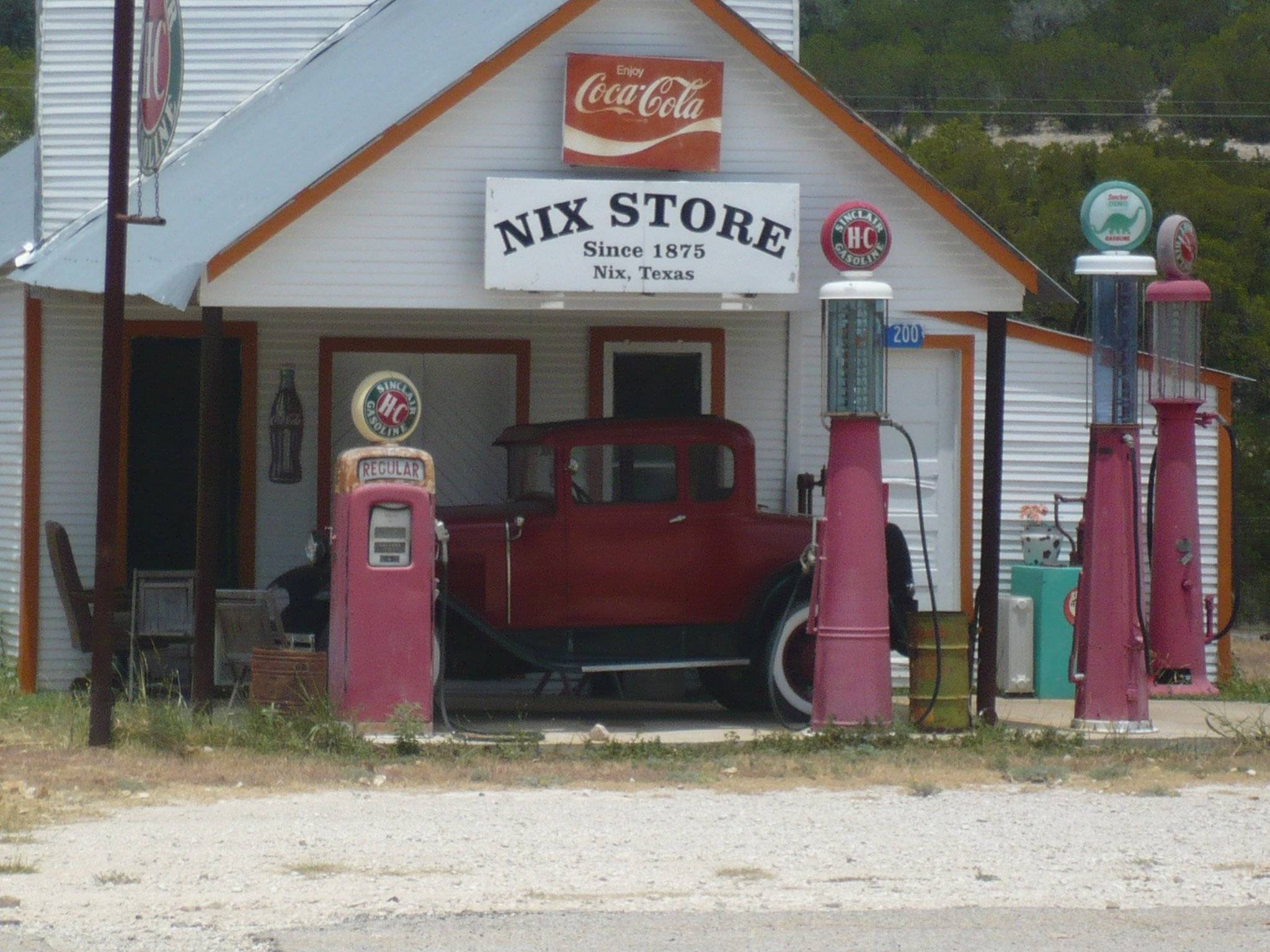 Il Nix Store dal 1875 in Texas...